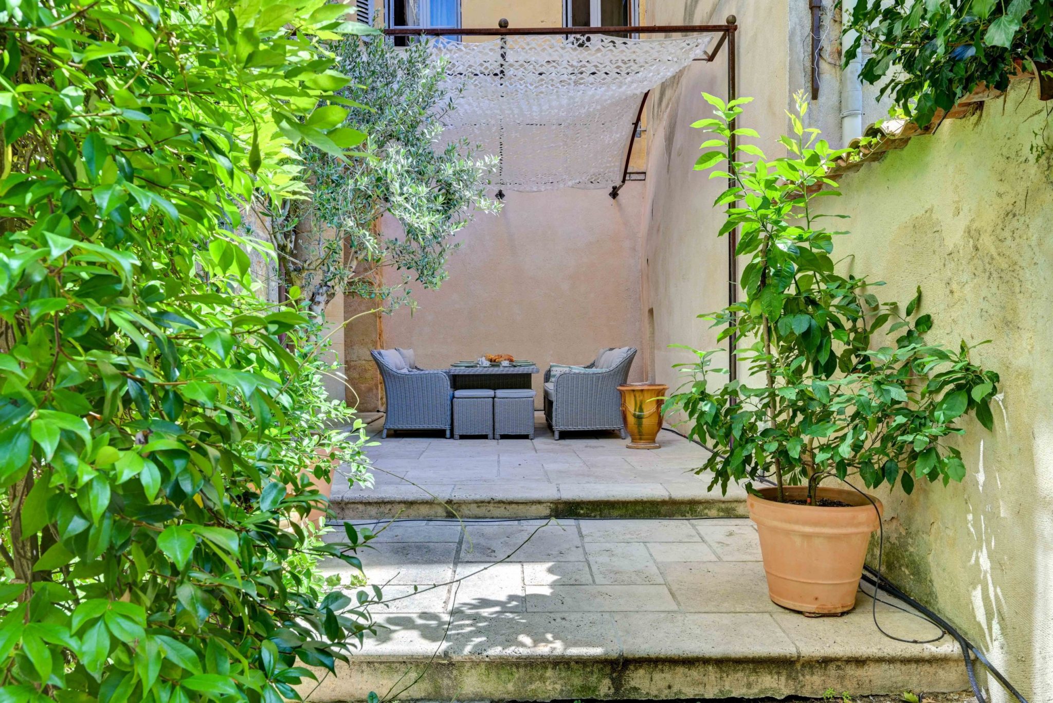 Appartement du peintre aix en provence 2 chambres et jardin au coeur du centre historique proche du cours mirabeau-20