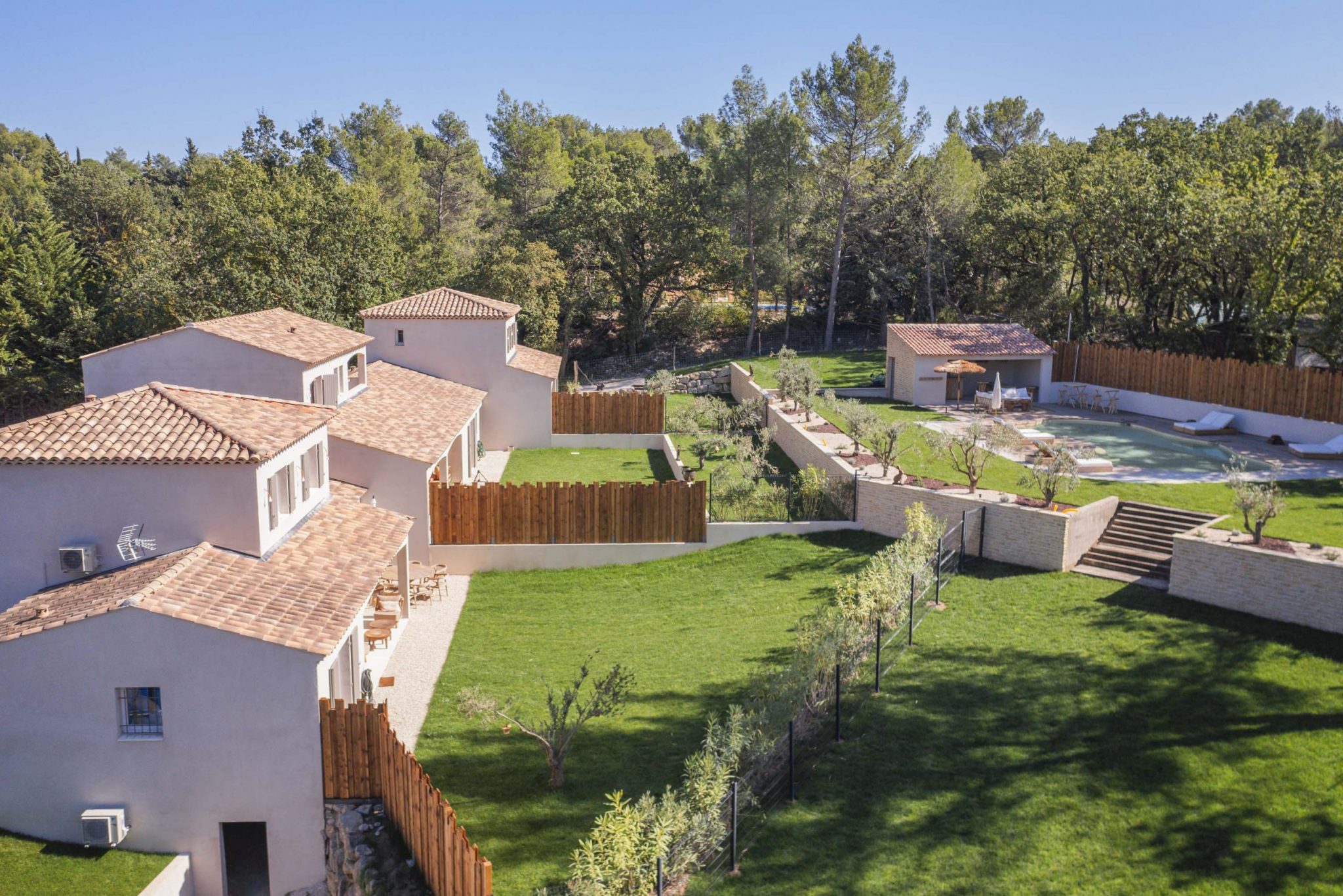 Domaine de prestige paddel & piscine à louer proche d'Aix-en-Provence, maison de vacances 20 personnes_5544