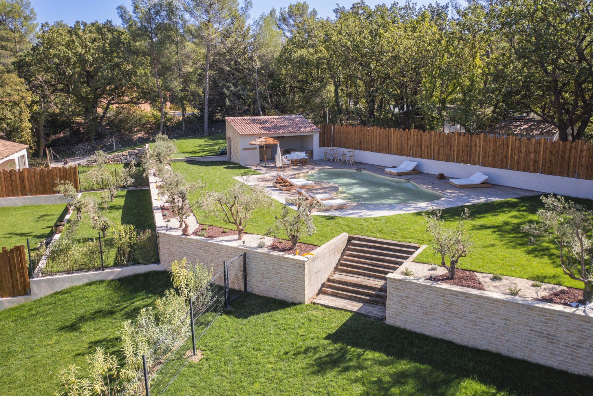 Domaine de prestige paddel & piscine à louer proche d'Aix-en-Provence, maison de vacances 20 personnes_5549