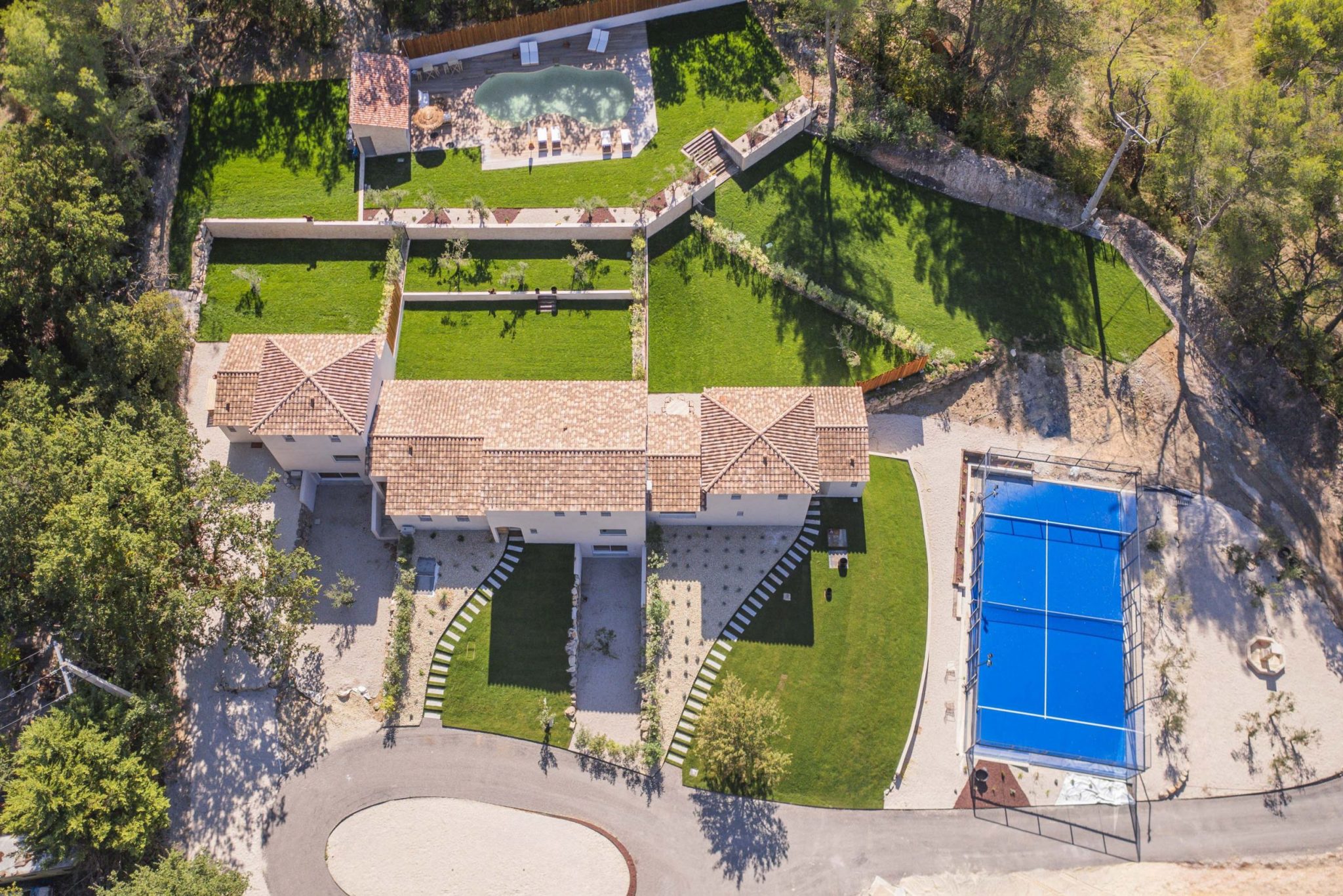 Domaine de prestige paddel & piscine à louer proche d'Aix-en-Provence, maison de vacances 20 personnes_5568