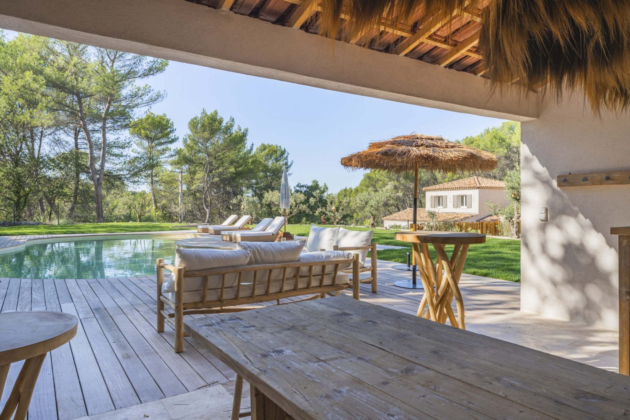 Domaine de prestige paddel & piscine à louer proche d'Aix-en-Provence, maison de vacances 20 personnes_5569