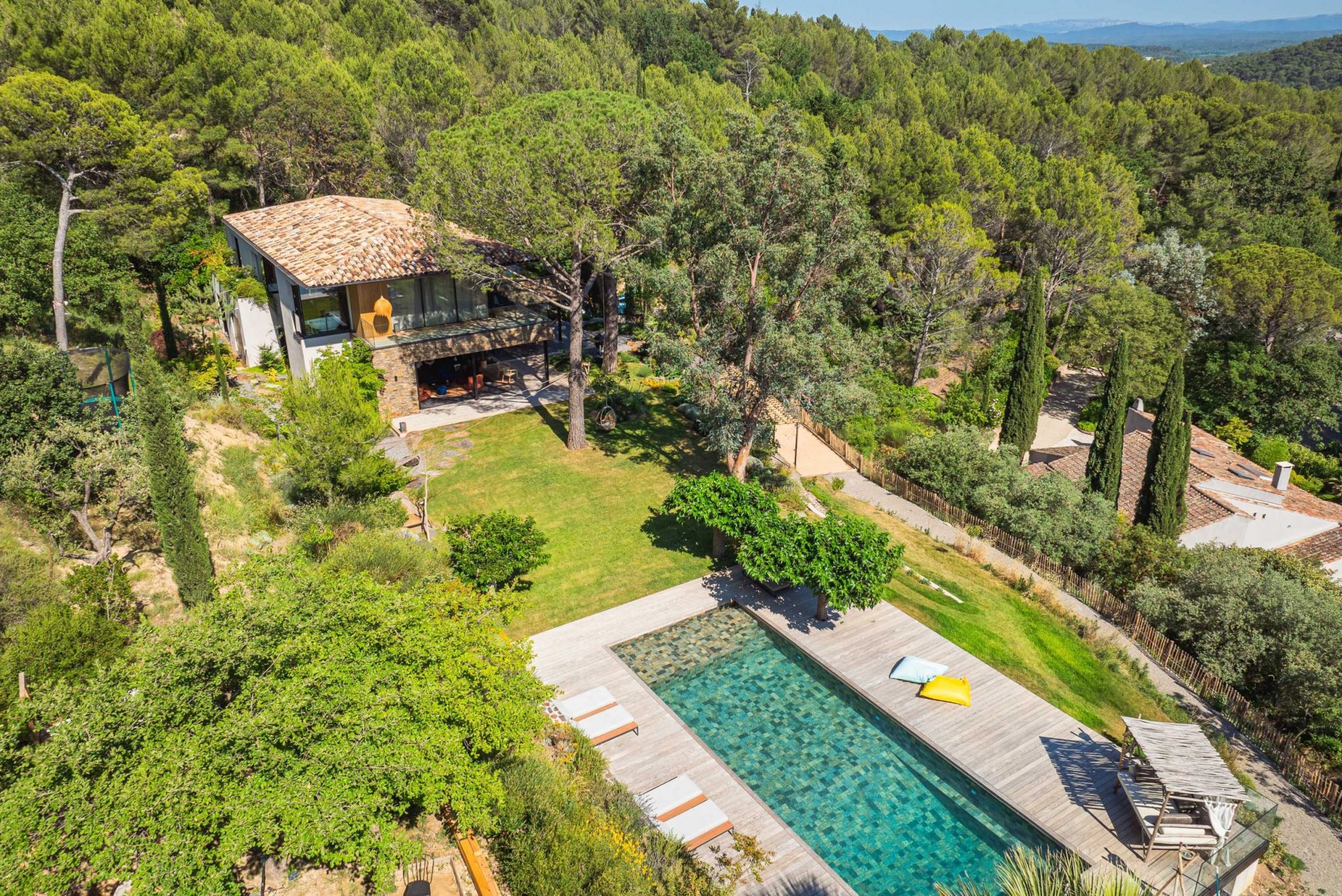 Villa Rita maison contemporaine d'exception à louer au Tholonet Aix en Provence 13