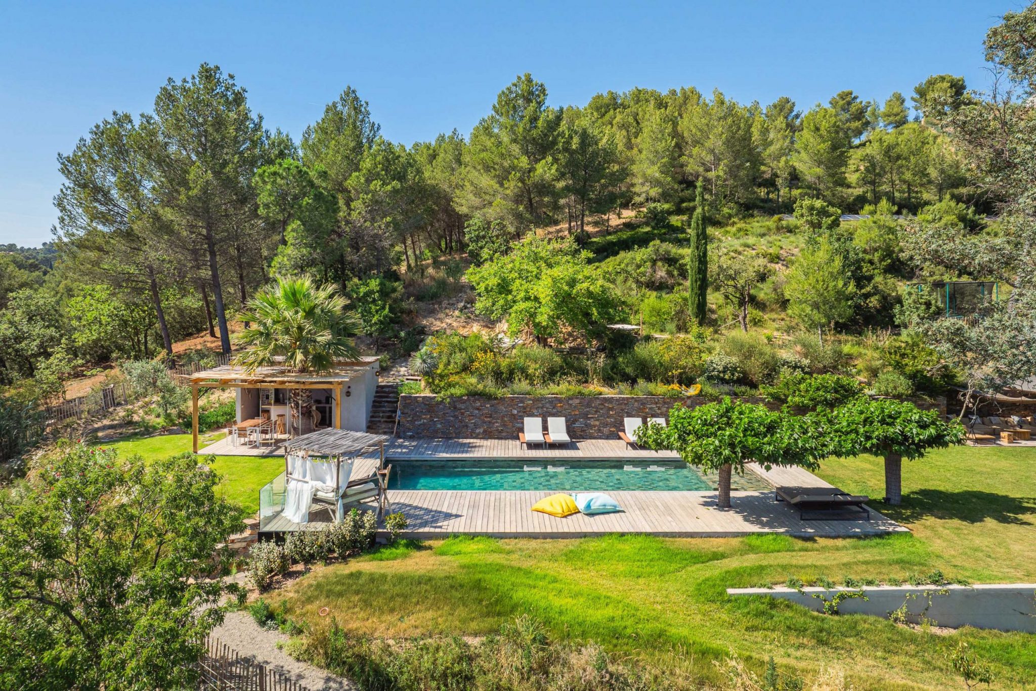 Villa Rita maison contemporaine d'exception à louer au Tholonet Aix en Provence 14