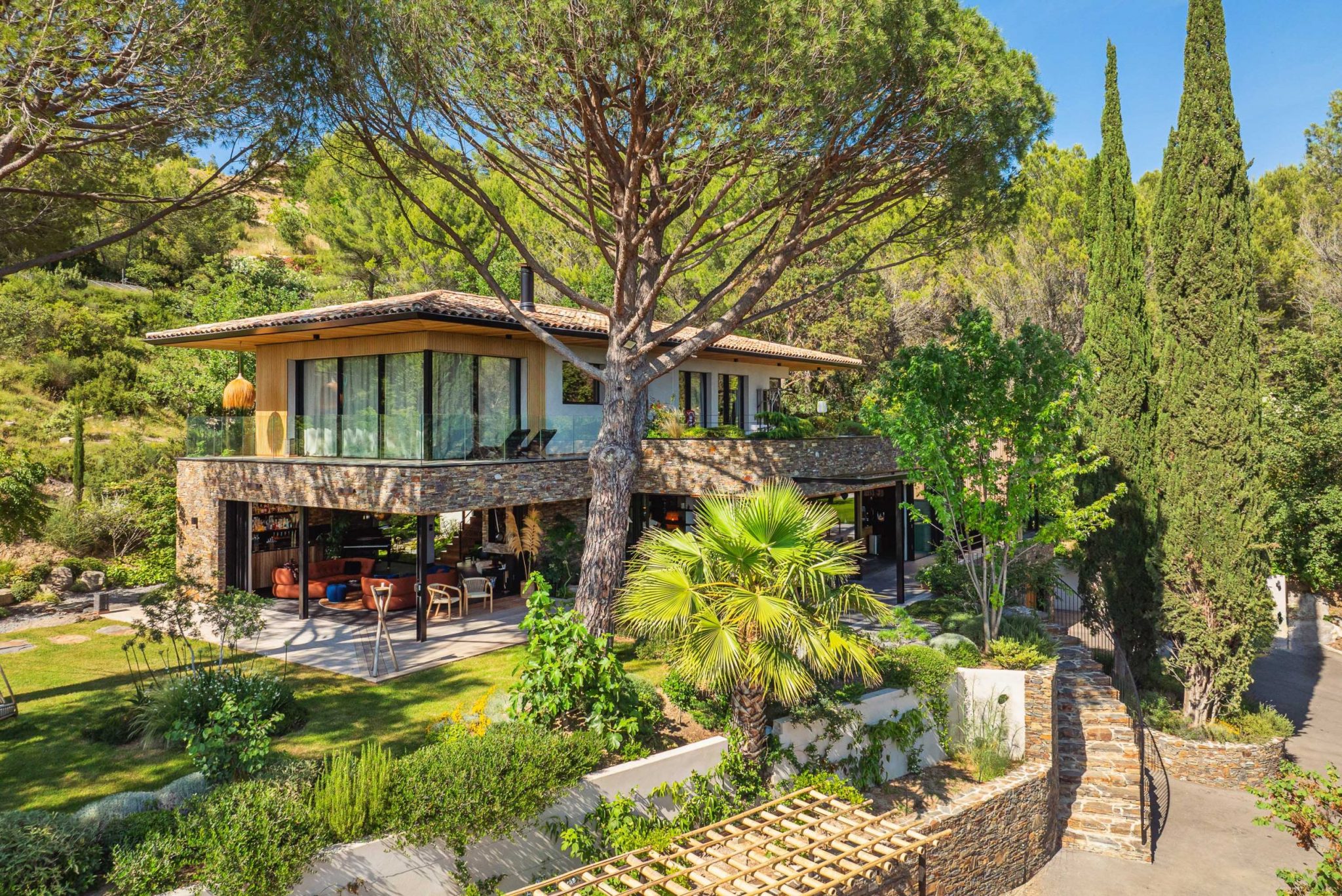 Villa Rita maison contemporaine d'exception à louer au Tholonet Aix en Provence 15