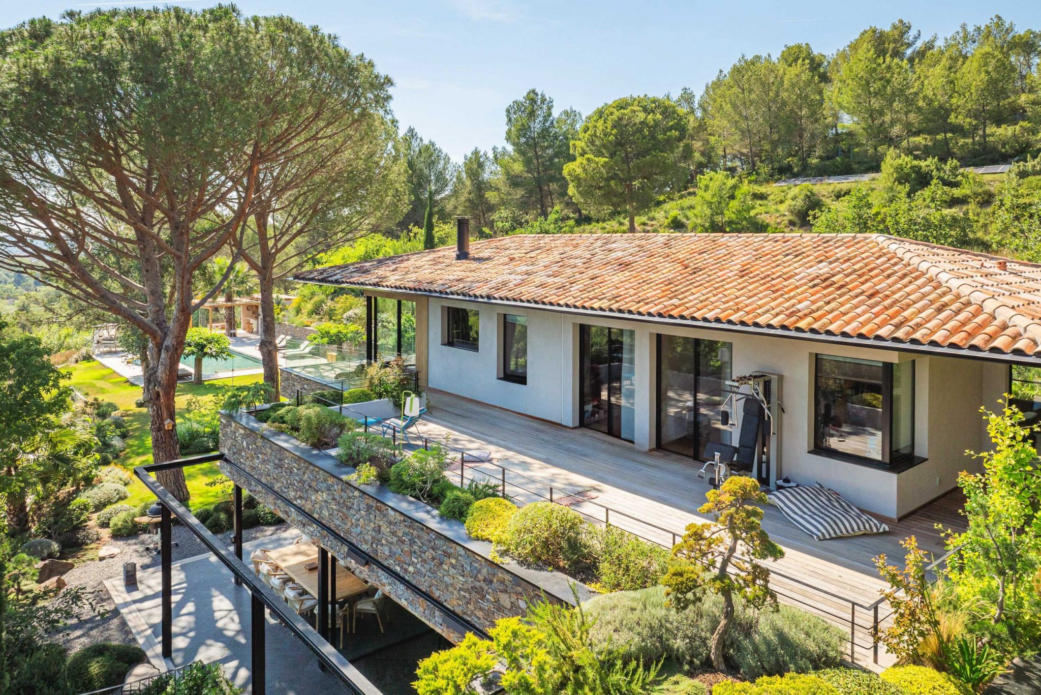 Villa Rita maison contemporaine d'exception à louer au Tholonet Aix en Provence 17