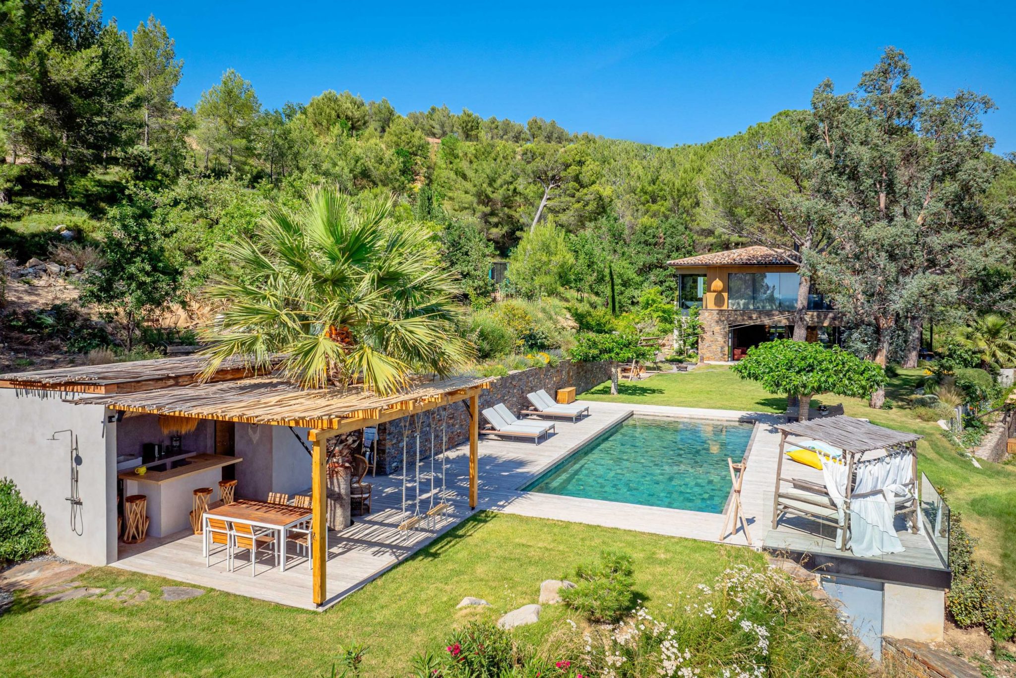 Villa Rita maison contemporaine d'exception à louer au Tholonet Aix en Provence 2