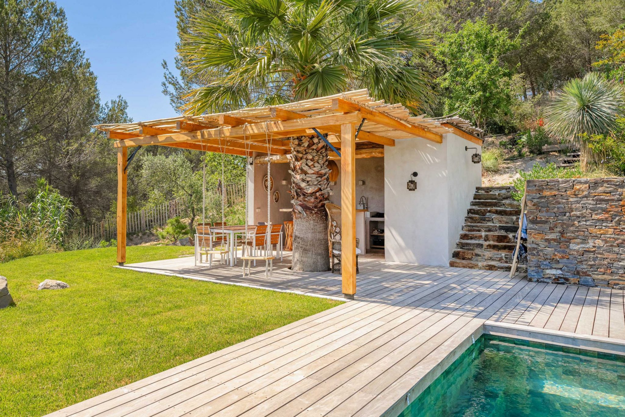 Villa Rita maison contemporaine d'exception à louer au Tholonet Aix en Provence 78
